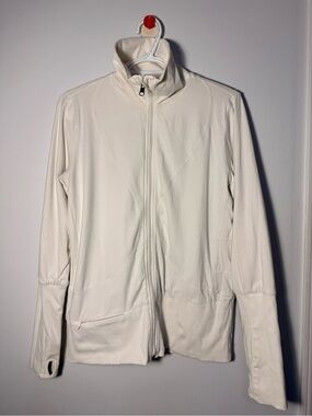 lululemon athletica White Full-Zip Utility Jacket